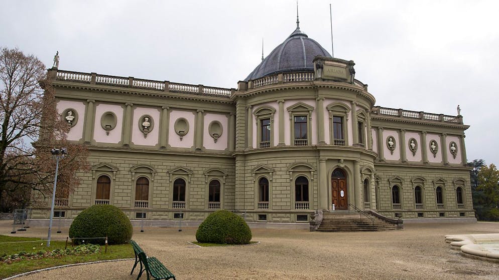 Il museo Ariana a Ginevra.