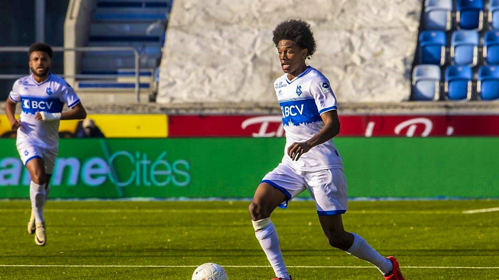 Young player Alvyn Sanches from Lausanne-Sport is making a big impression in the Super League