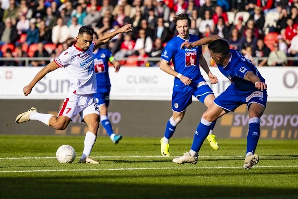 Chouaref ha siglato una doppietta