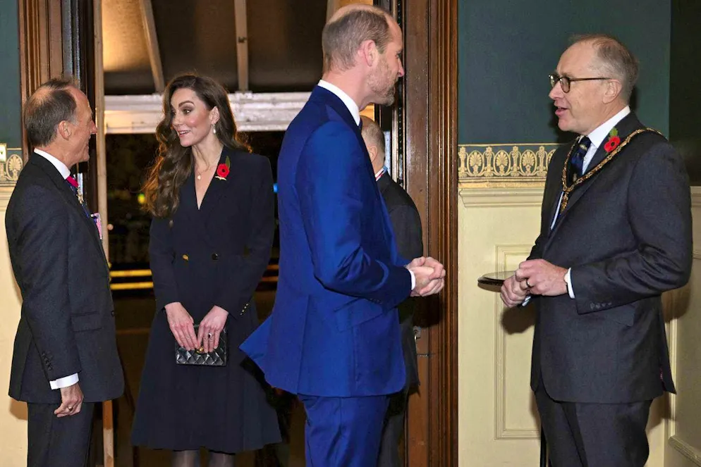 Princess Kate's comeback. Princess Kate and husband Prince William also appeared in good spirits at the Festival of Remembrance.