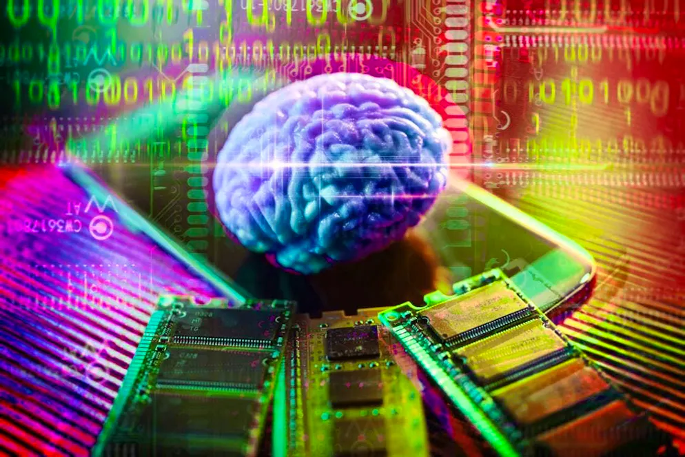 New biocomputers will be able to guarantee enormous performance at very low energy costs, experts expect. (photomontage)