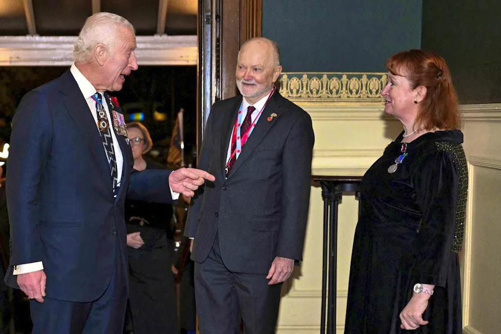Princess Kate's comeback. King Charles chatted happily with attendees.