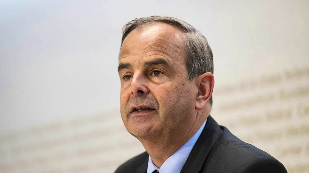 Will he be the next Federal Councillor? Gerhard Pfister in the Federal Palace.