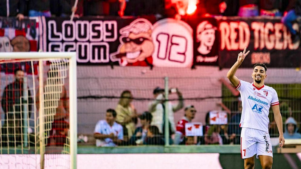 Two goals and three points: Ilyas Chouaref was Sion's match-winner
