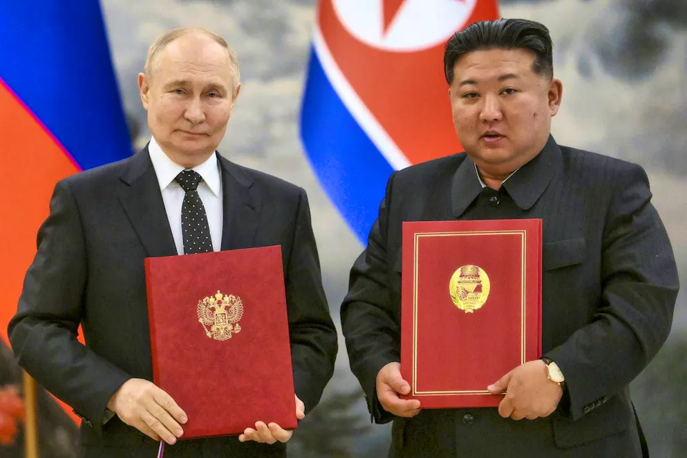 What exactly is in the partnership agreement between Russia and North Korea? NATO Secretary General Rutte is convinced that Kim's nuclear weapons program benefits from the Kremlin.