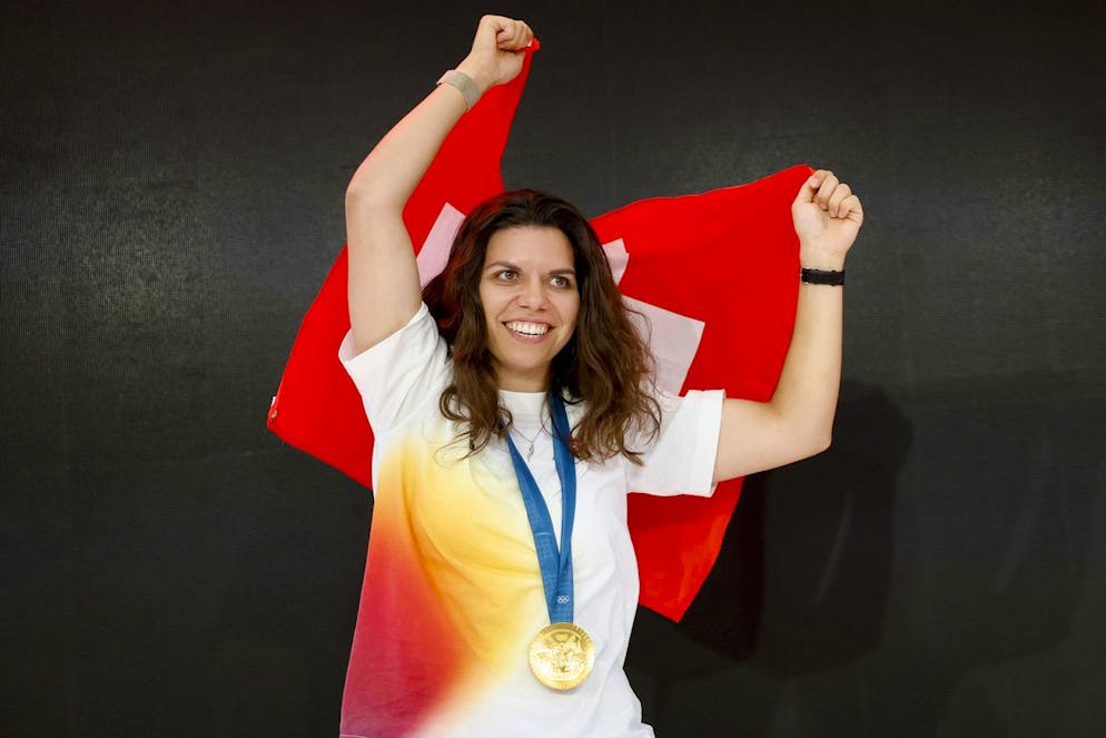 Chiara Leone ha vinto una medaglia d'oro alle Olimpiadi di Parigi del 2024.