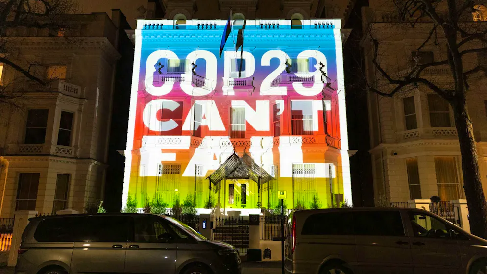 Trump's victory and heat records: Difficult UN climate summit - Gallery. Message from climate activists from London to Baku: COP29 must not fail.  