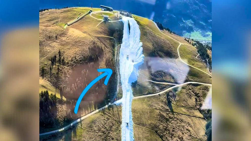 Guarda il video. Austria: la pista è fatta di neve della scorsa stagione, ma c'è un po' di perplessità