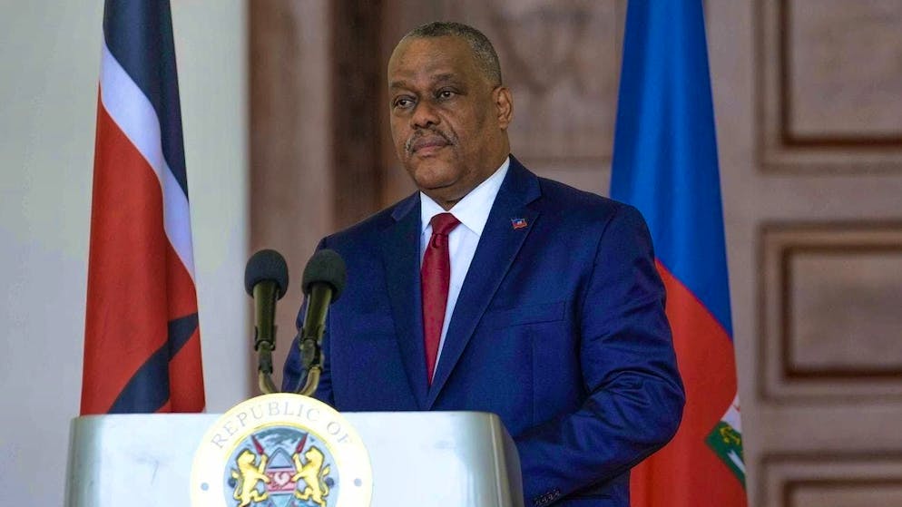 Haiti's interim Prime Minister Garry Conille is apparently no longer in office after just six months. (archive picture)