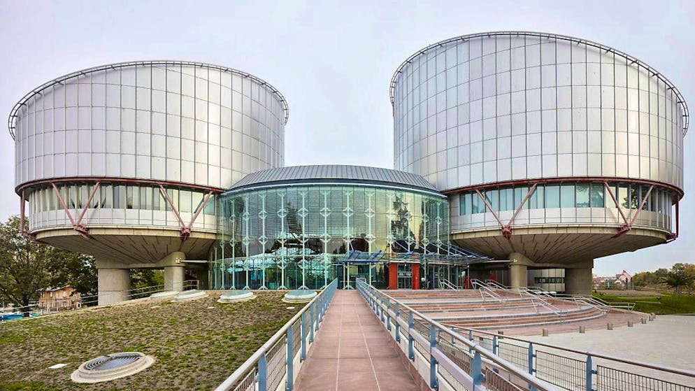The European Court of Human Rights in Strasbourg. (archive picture)