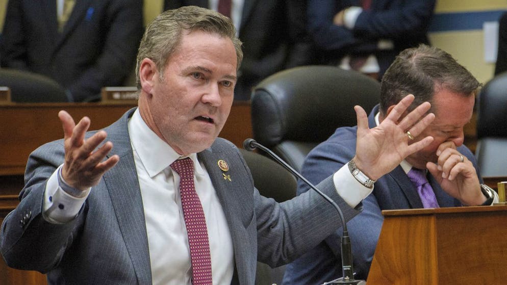 Mike Waltz: Republikanischer Abgeordnete des US-Repräsentantenhauses und möglicherweise Donald Trumps Nationaler Sicherheitsberater. (Archivbild)