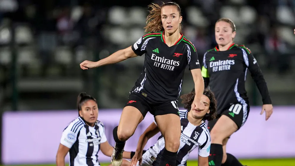 Champions League. Wälti's Arsenal sweep Juve off the pitch ++ Vallotto misses top chance ++ Barça in a frenzy