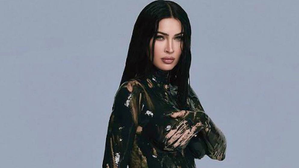 Megan Fox nella foto dell'ultimo post social.