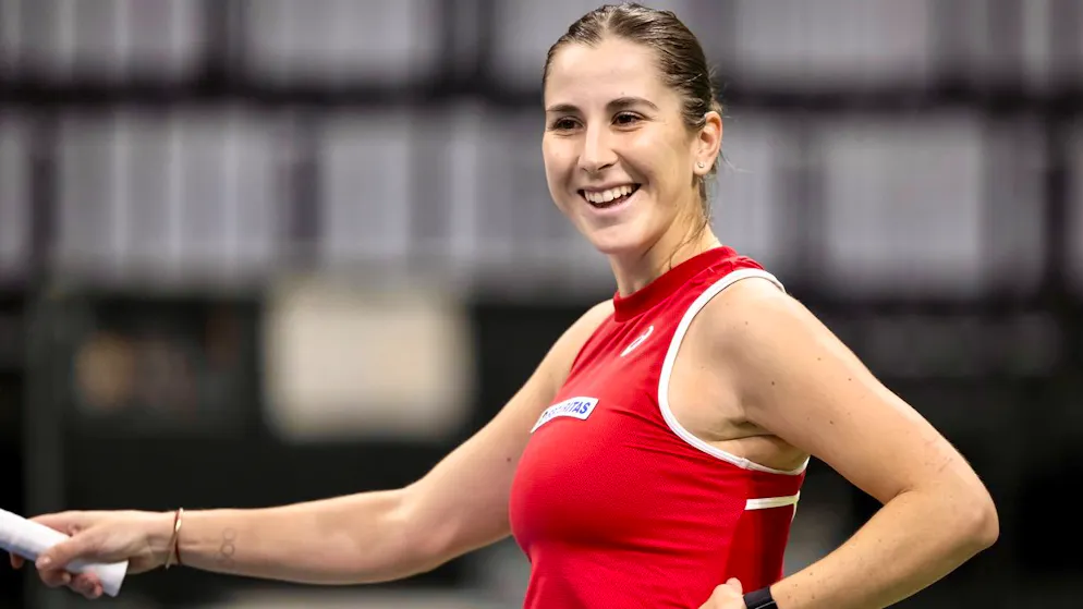 Belinda Bencic est de retour avec l’équipe de Suisse en Billie Jean King Cup.