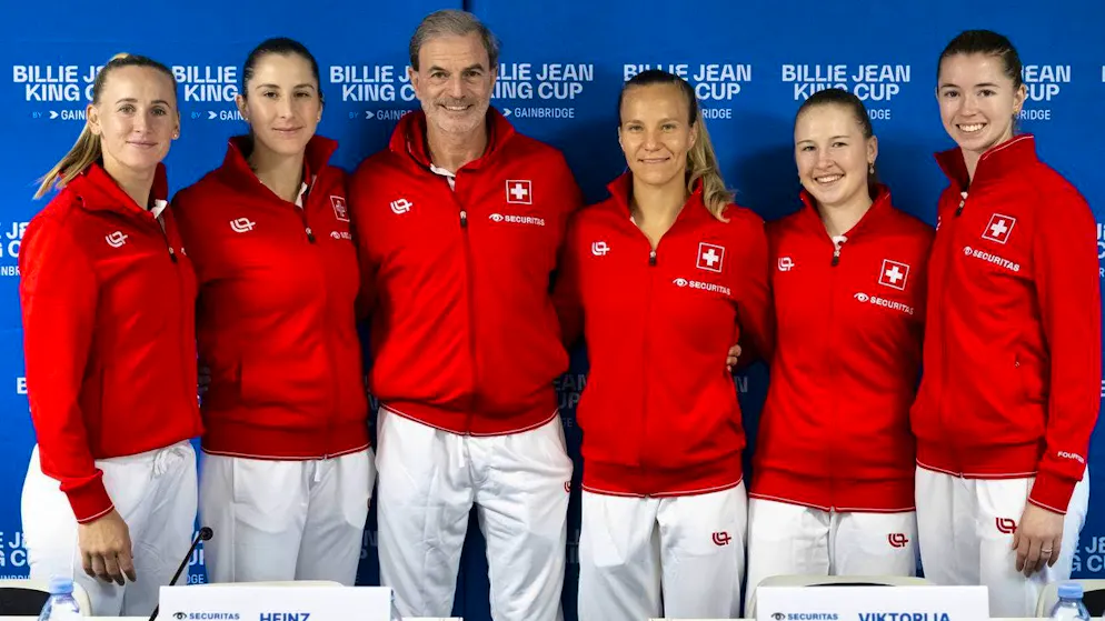 Heinz Günthardt's team is complete again. 