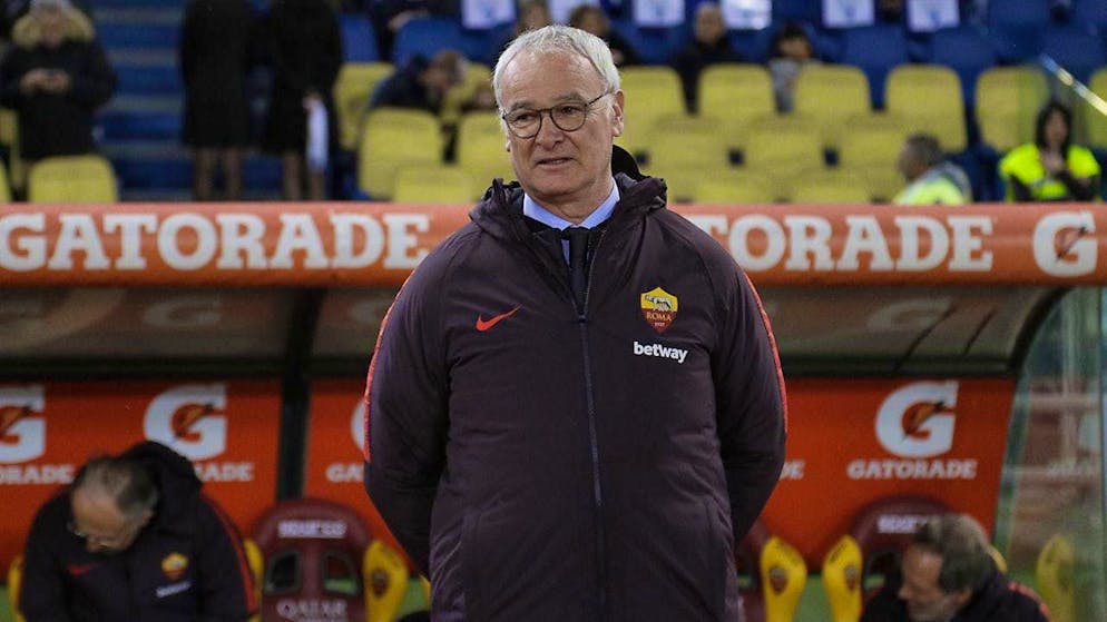 Claudio Ranieri was last coach of AS Roma in 2019