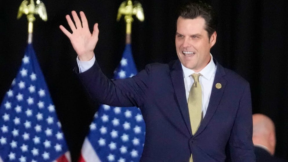 Matt Gaetz ist bisher Abgeordneter im US-Repräsentantenhaus. (Archivbild)