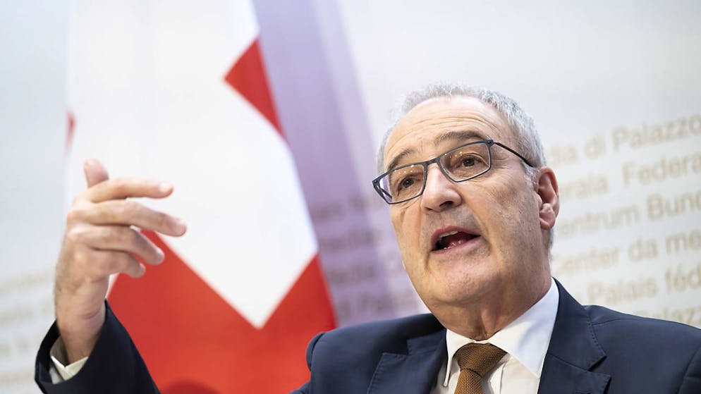 Il consigliere federale Guy Parmelin