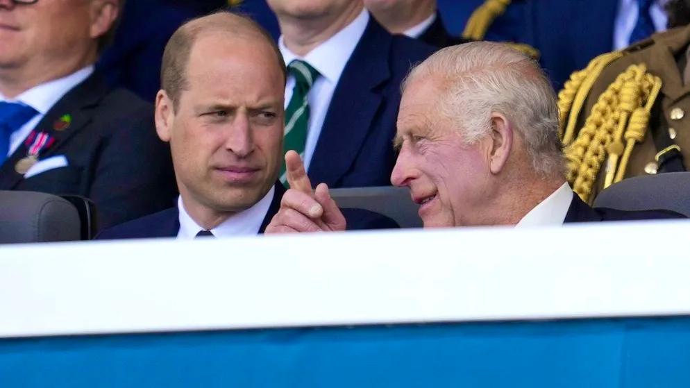 Prince William and (left) and King Charles don't have to worry about their income.