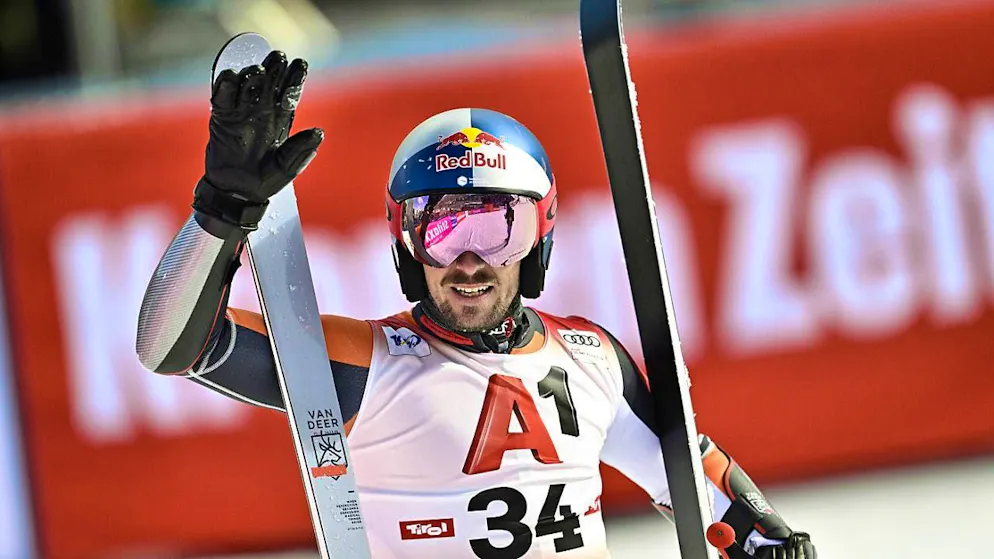 Also wants to know it on the short poles: Austrian Marcel Hirscher, competing for the Netherlands.