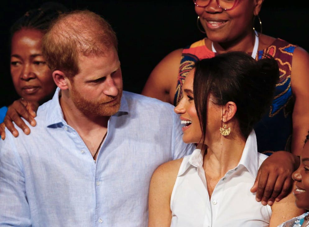 Il principe Harry e la duchessa Meghan.