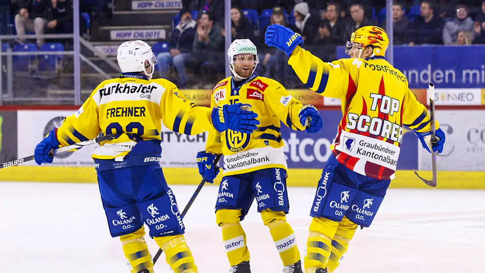 National League. HC Davos continues winning streak in Kloten