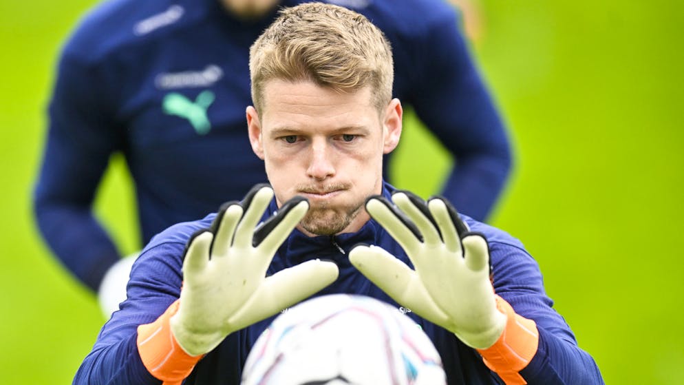 Jonas Omlin doit se contenter pour l'instant d'un rôle de remplaçant au Borussia Mönchengladbach.