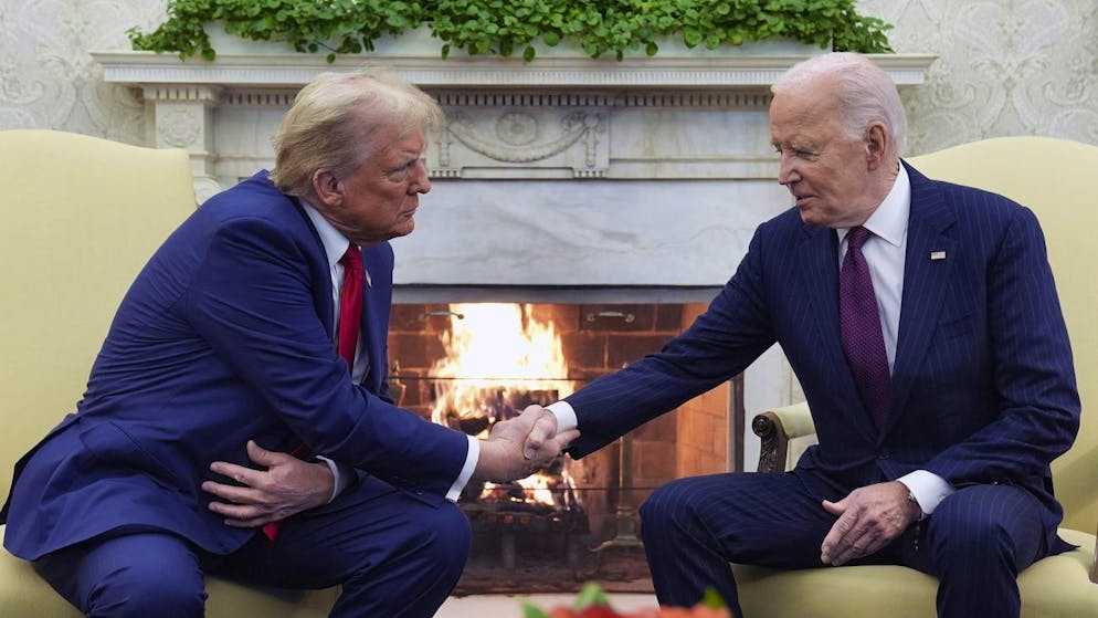 Transition «fluide». Trump, triomphant, reçu à la Maison Blanche par Biden