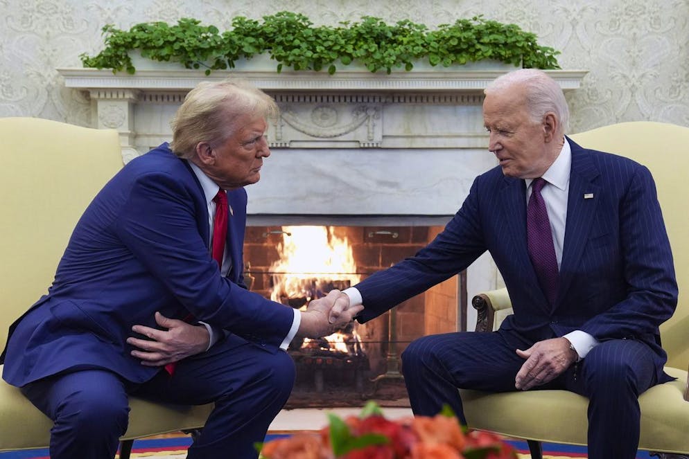 La visite s'annonce humiliante pour Joe Biden, qui sait qu'une bonne partie de son bilan pourrait être réduite à néant par l'équipe que son rival est en train de façonner.