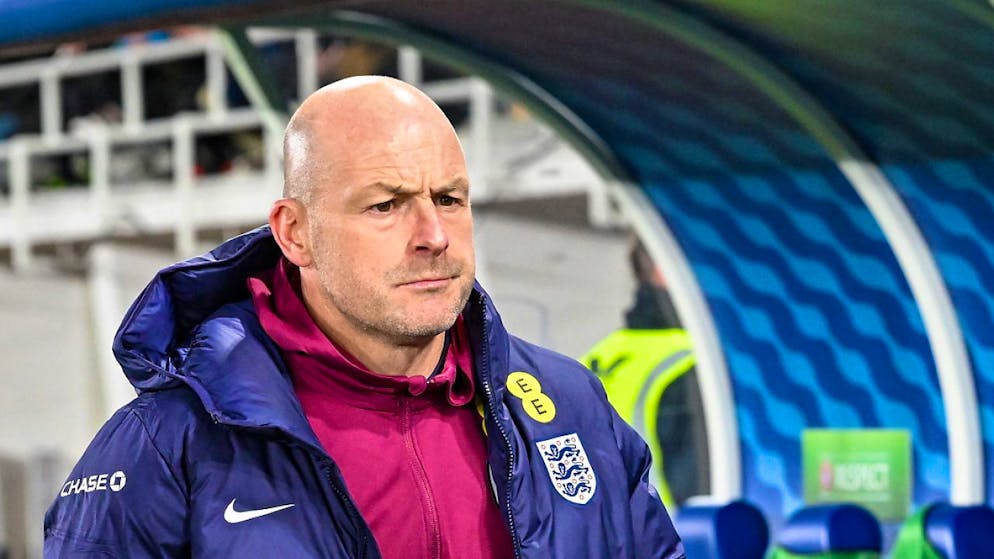 Steht vor seinen letzten Länderspielen as Interimstrainer England: Lee Carsley.