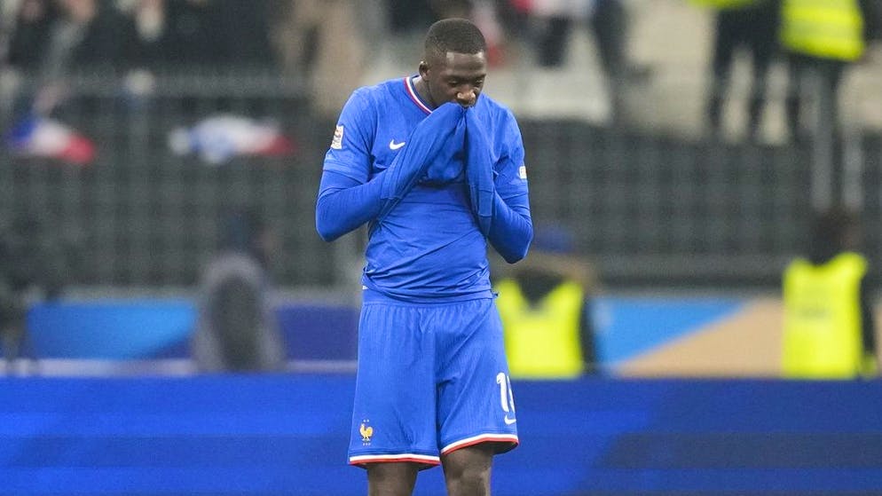 La déception et la frustration d'Ibrahim Konate après la prestation de la France contre Israël.