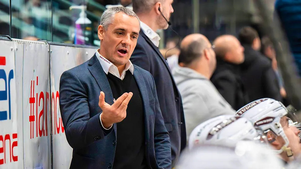 Wants to get back on track with Genève-Servette in the National League: Geneva coach Jan Cadieux