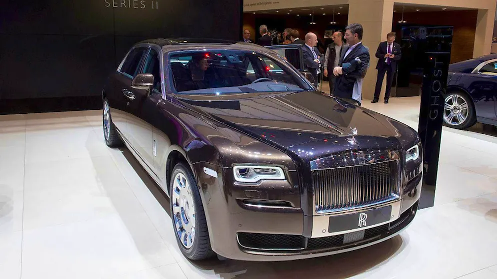 Damage to a Rolls Royce Ghost costing several hundred thousand dollars was reported to California insurance authorities. (archive picture)