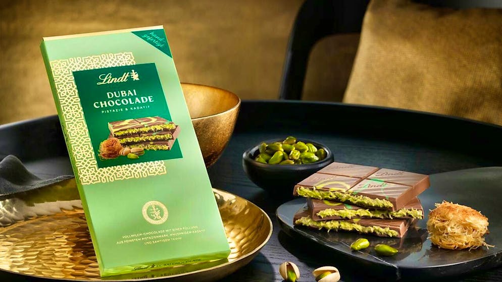 Lindt&Sprüngli plans to sell the limited-edition Dubai chocolate in the Lindt Museum store in Kilchberg near Zurich. (zVg)