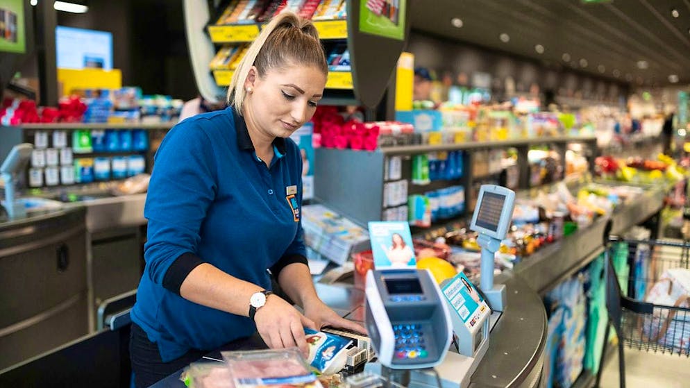 Swiss consumers spent more in October. (symbolic image)