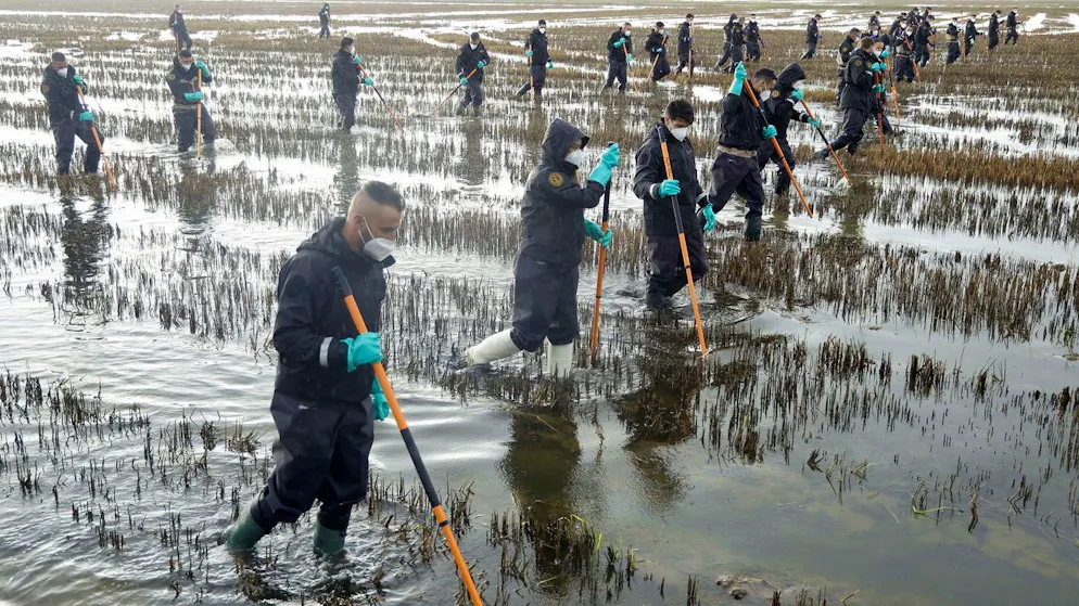 President admits mistakes. Almost half of the flood victims in Valencia were over 70 years old