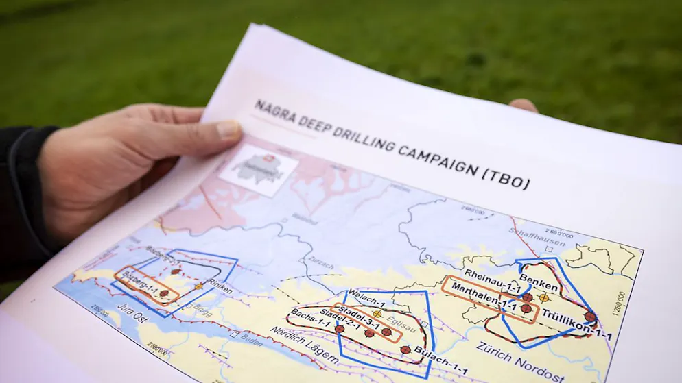 Le choix, par la Nagra, d'un site à Stadel (ZH) pour la construction du dépôt date de septembre 2022 (archives).