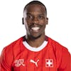 Portrait von Dereck Kutesa, Spieler des Schweizer Fussball Nationalteams, fotografiert am 11. November 2024 in Zürich. (SFV/KEYSTONE/Michael Calabro)