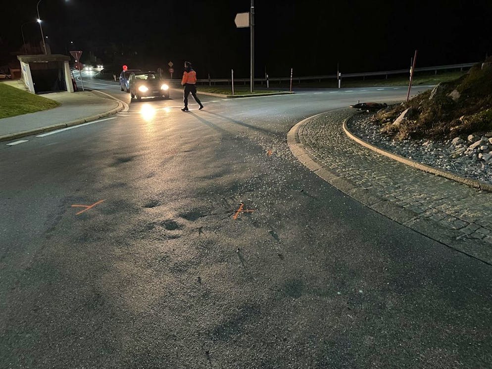 Il luogo dell'incidente