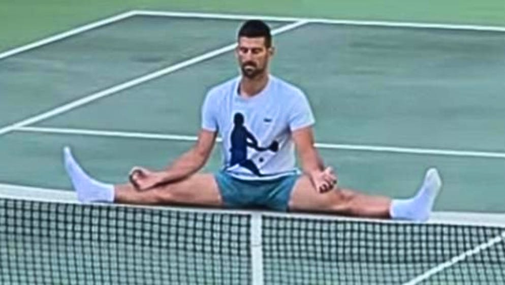 Vero o falso?. Ecco come Novak Djokovic trova la forza mentale durante gli allenamenti