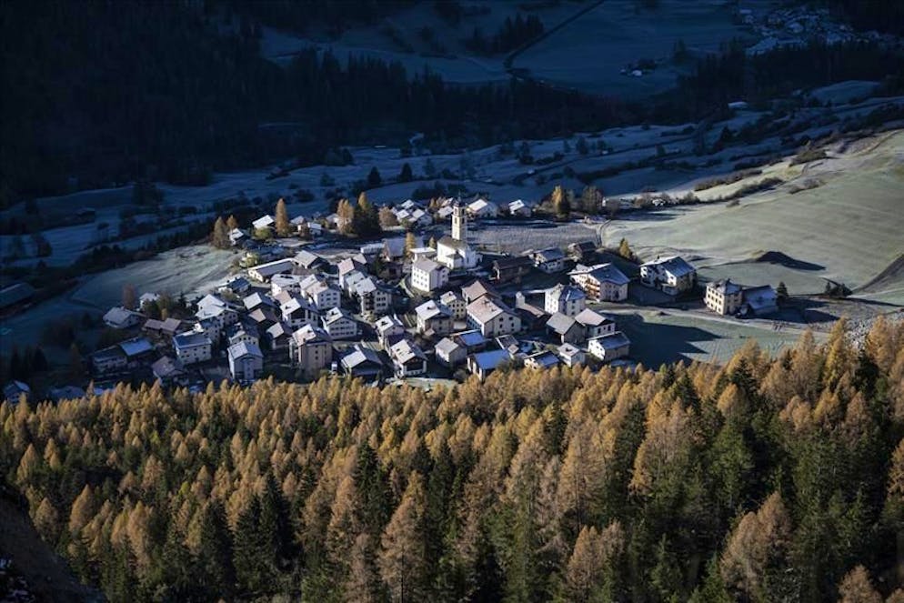 Il 15 giugno 2023 un fiume di detriti ha quasi raggiunto il villaggio allora evacuato