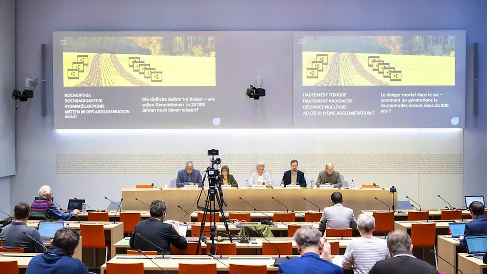 The Swiss electorate must decide on a nuclear repository: This is the opinion of a committee that is questioning the choice of site in the canton of Zurich.