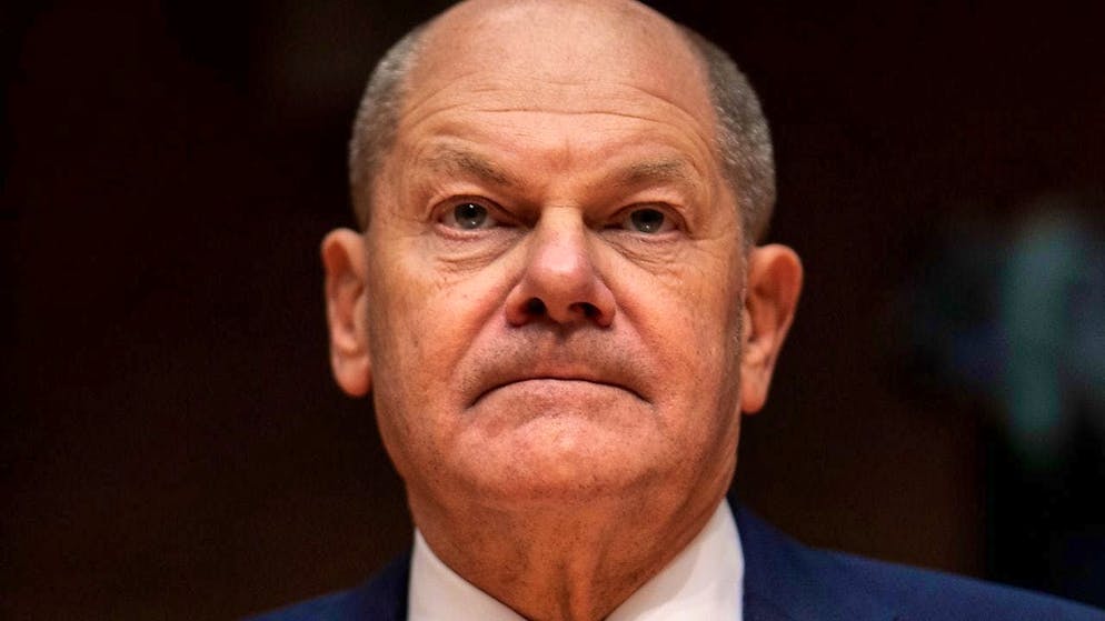 German Chancellor Olaf Scholz in Berlin. Photo: Michael Kappeler/dpa
