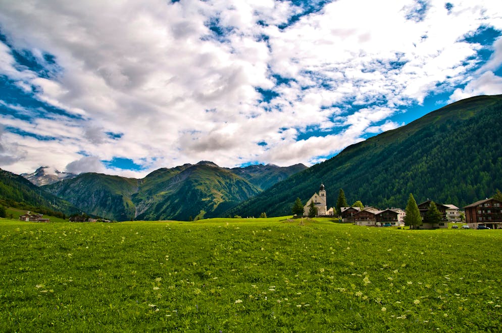 A large resort is to be built in the tranquil village of Obergesteln VS one day.