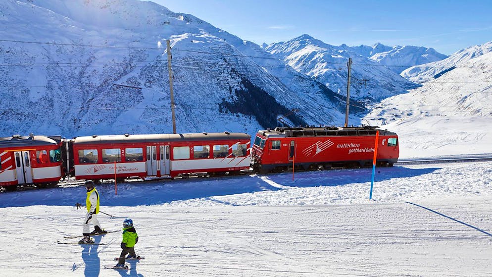 Da lunedì si potrà transitare sull'Oberalp solo in treno o con gli sci ai piedi