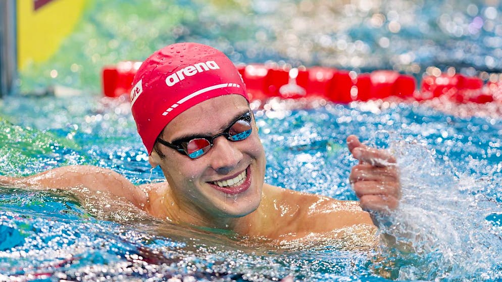 Noè Ponti hat an der Kurzbahn-WM seinen eigenen Weltrekord verbessert.