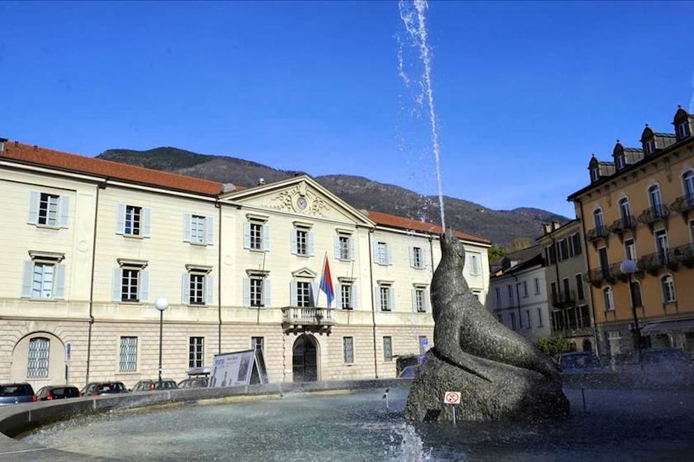 Palazzo delle Orsoline sede di Governo e Parlamento a Bellinzona
