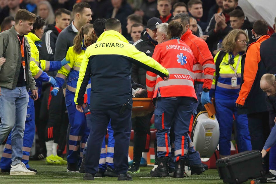 Ex-Basel professional Adam Szalai collapsed during the game between Holland and Hungary