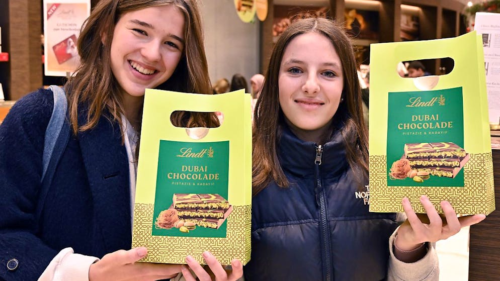 L'edizione limitata. Tutti in fila davanti alla fabbrica della Lindt per il cioccolato di Dubai