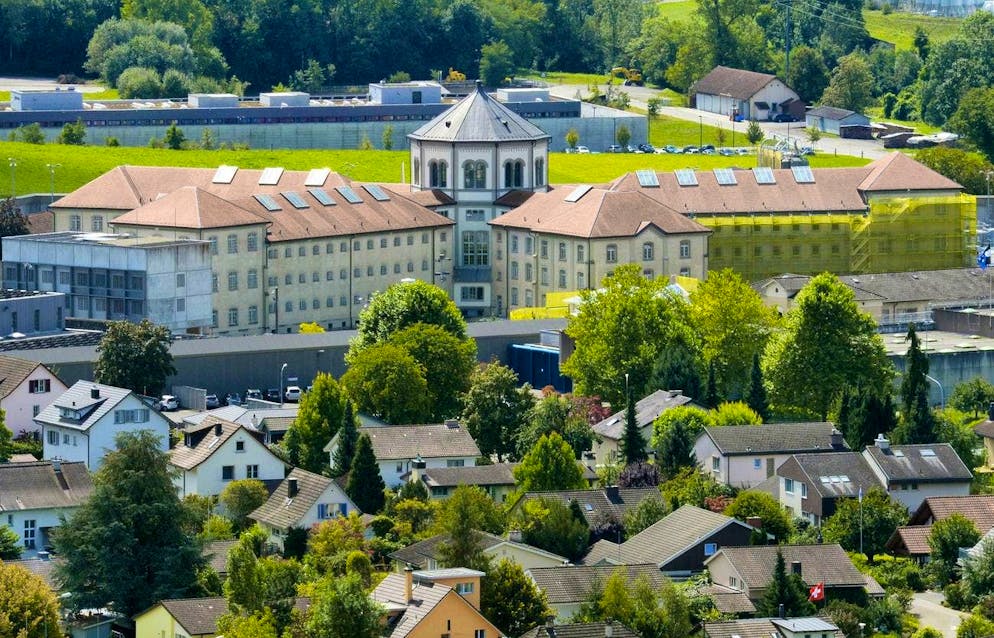 The Lenzburg correctional facility.